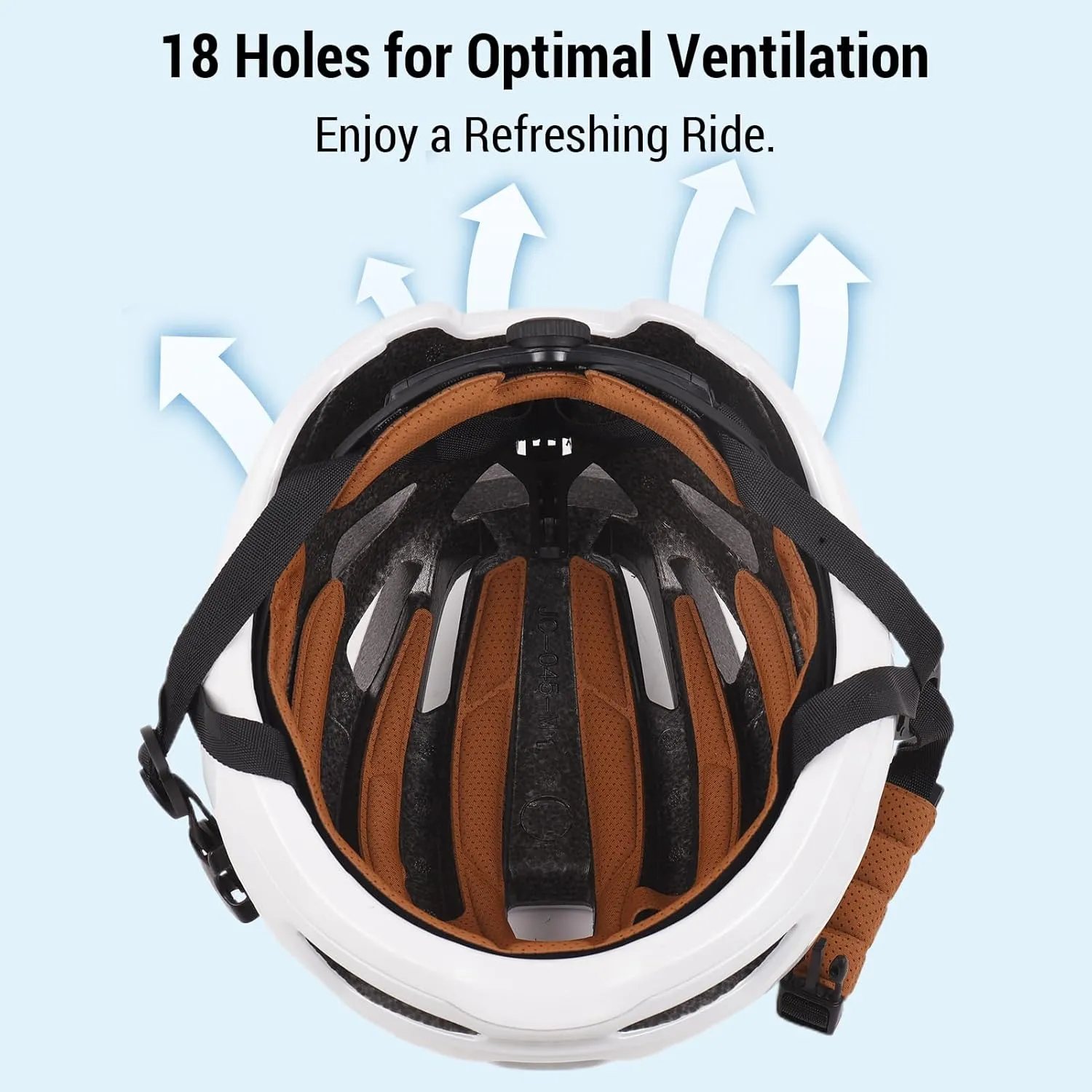 Adult Bike Helmet for Men & Women, Lightweight Breathable Mountain Bike Helmet Adjustable Cycling Helmets Impact Protection MTB Bicycle Helmets for Commuting, Road Biking, Skating