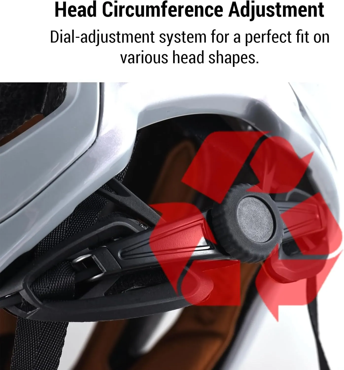 Adult Bike Helmet for Men & Women, Lightweight Breathable Mountain Bike Helmet Adjustable Cycling Helmets Impact Protection MTB Bicycle Helmets for Commuting, Road Biking, Skating