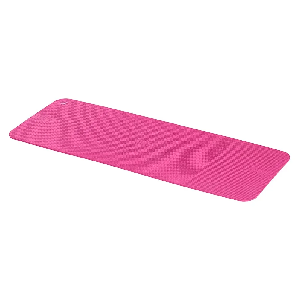 AIREX Fitline 140 Premium Exercise Mat - Home Workout Mat for Rehabilitation, Strength Training, Water Aerobics, Exercise, Fitness, Home Workouts 56" x 23", Pink, Without Hanging Grommets