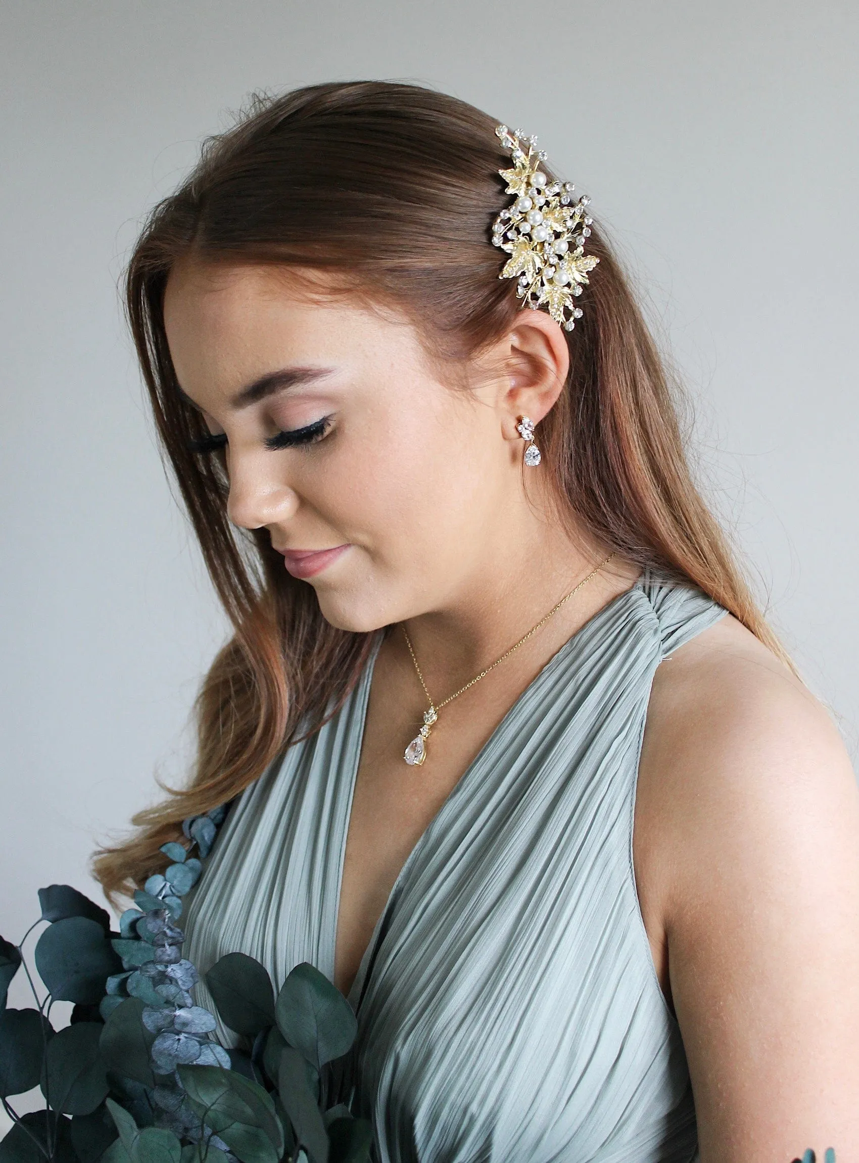 Anna Bridal Hair Clip