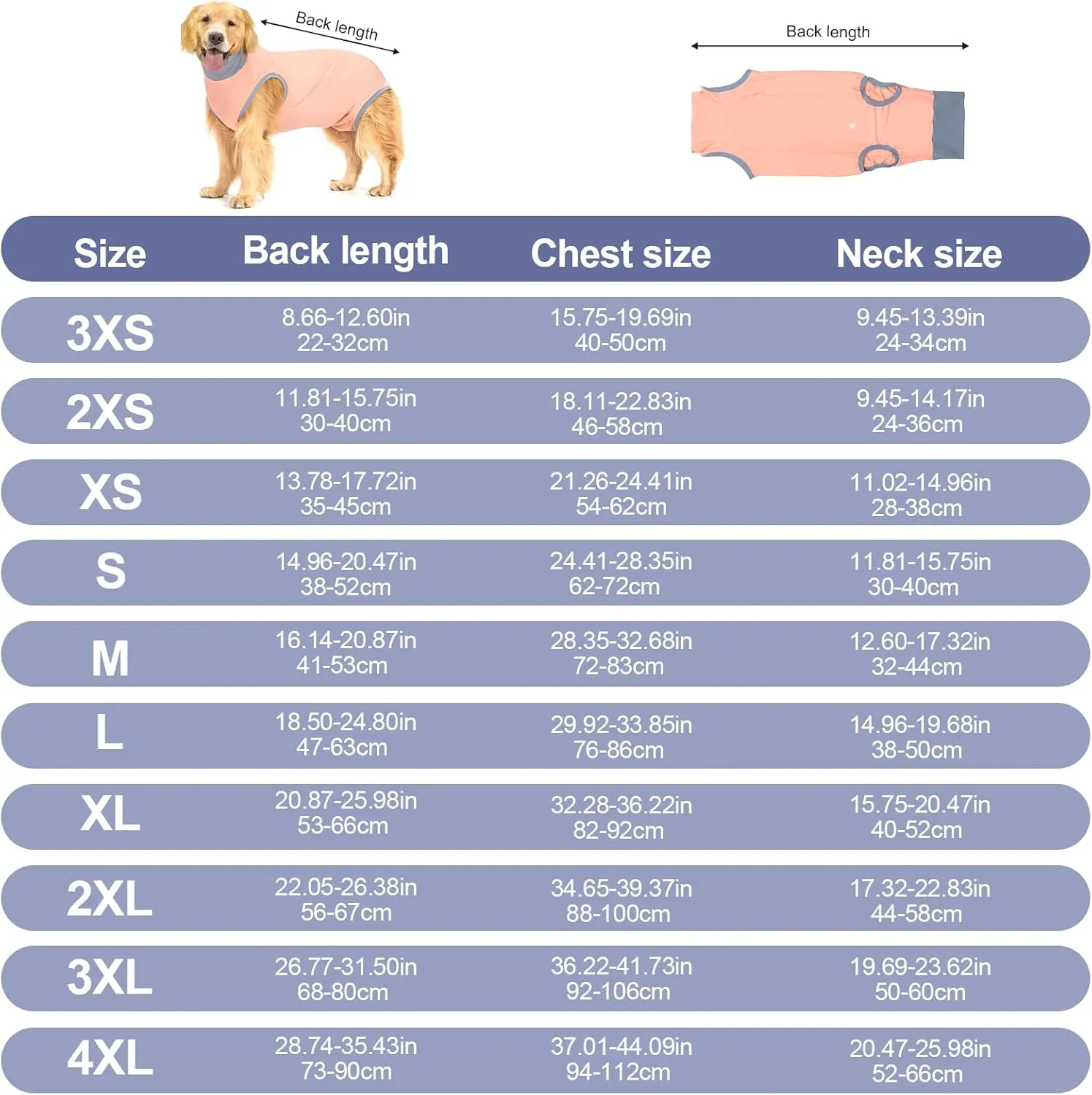 Avont Dog Surgery Recovery Suit, Post-Spay/Neuter Onesie for Female/Male Puppies, Breathable Bodysuit Surgical Shirt E-Collar & Cone Alternative, Anti-Licking Protection for Wounds -Pink (M)