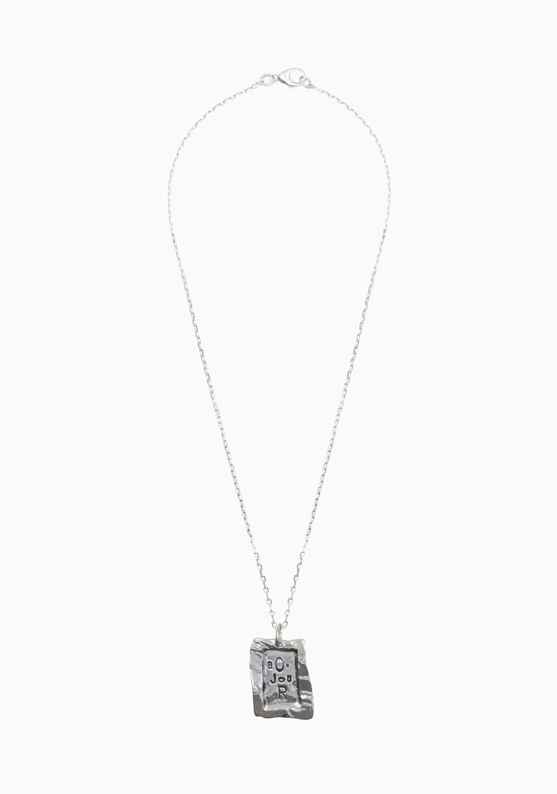 Bonjour Necklace_Silver