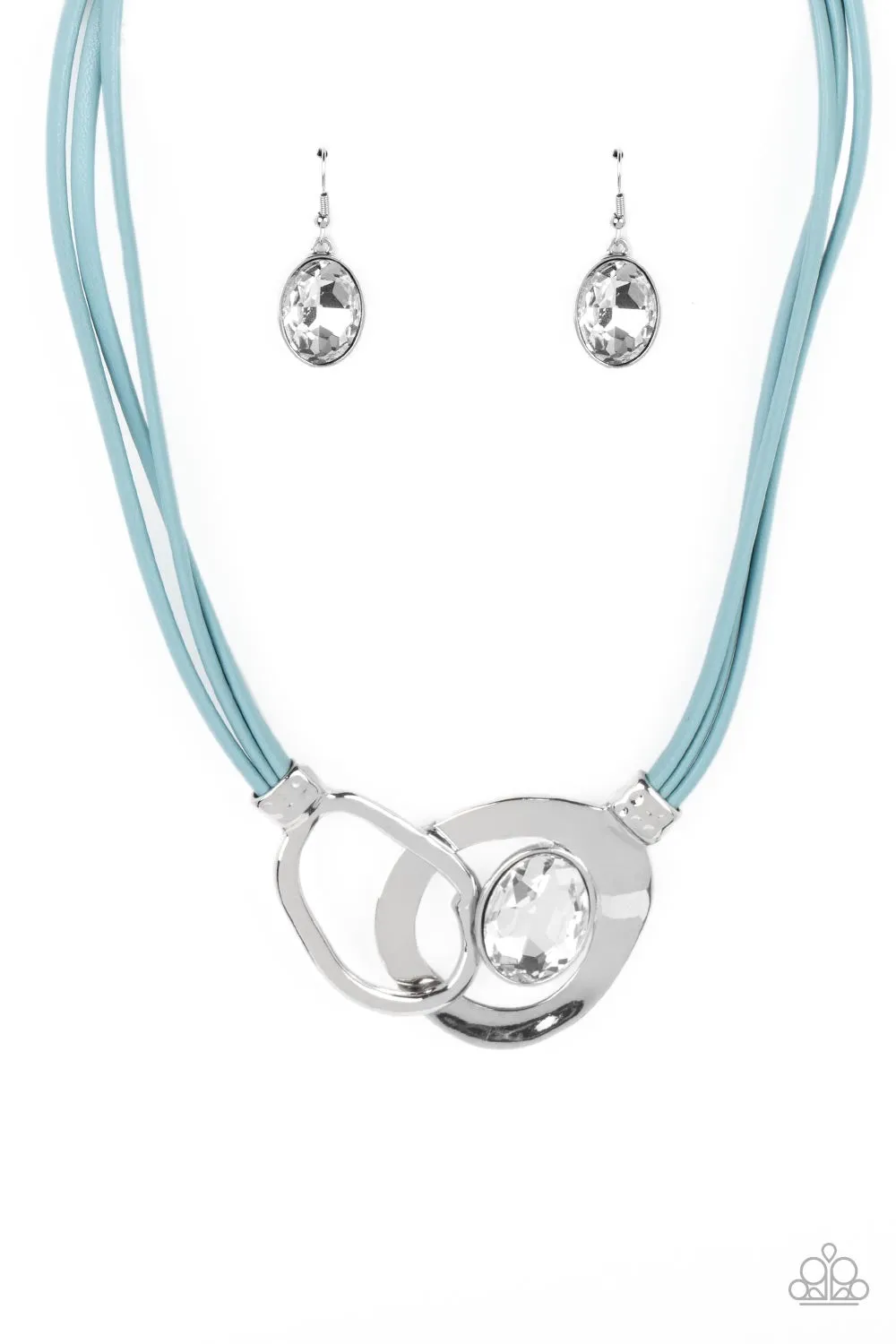 Californian Cowgirl - Blue Necklace - Paparazzi Accessories