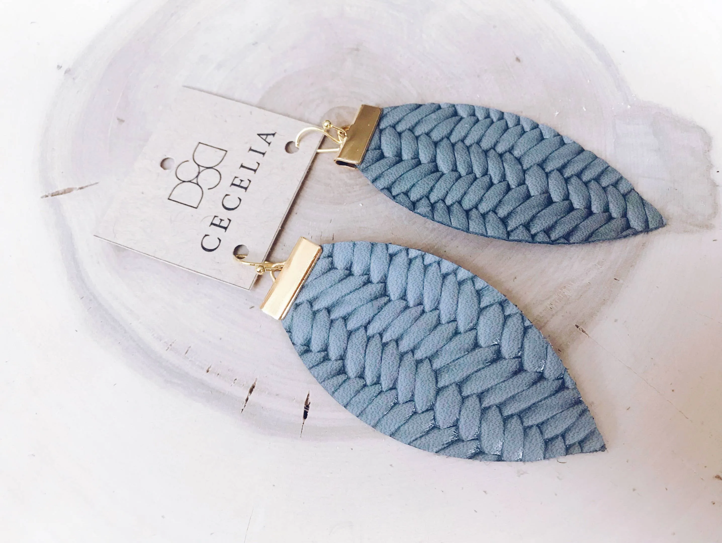 Cecelia Designs Jewelry - Bar Leather Earring Collection