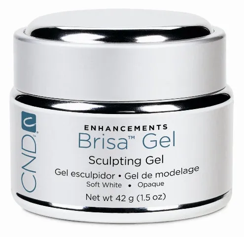 CND Brisa Gel - Soft White .5oz