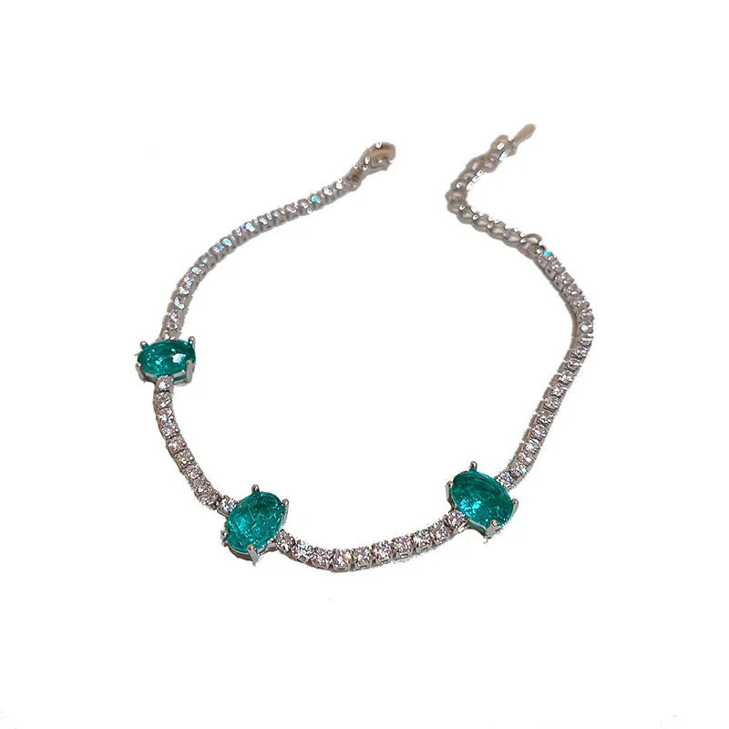 Crystal And Diamond Bracelet Niche Design