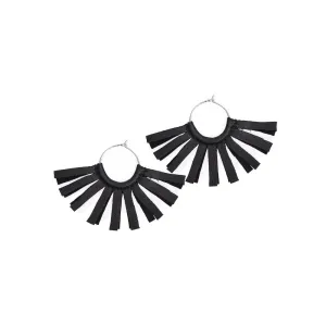 ISA earrings, black