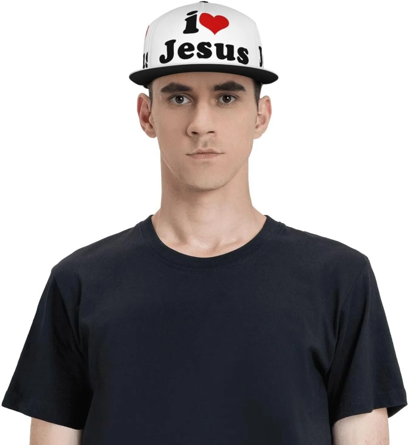 Jesus Baseball Cap for Men Women Adjustable Trucker Hat for Running Sports Hiking Beach