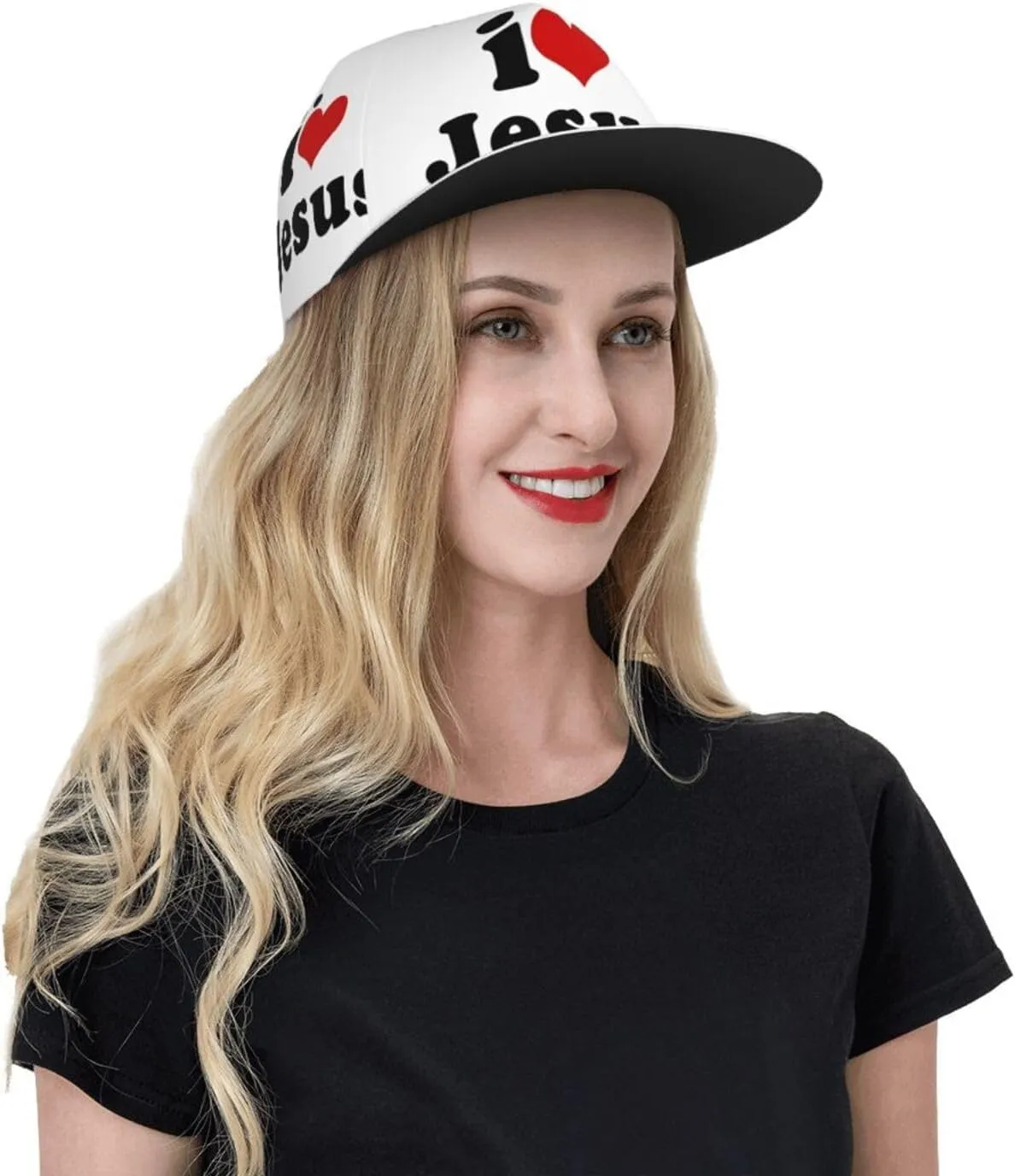 Jesus Baseball Cap for Men Women Adjustable Trucker Hat for Running Sports Hiking Beach