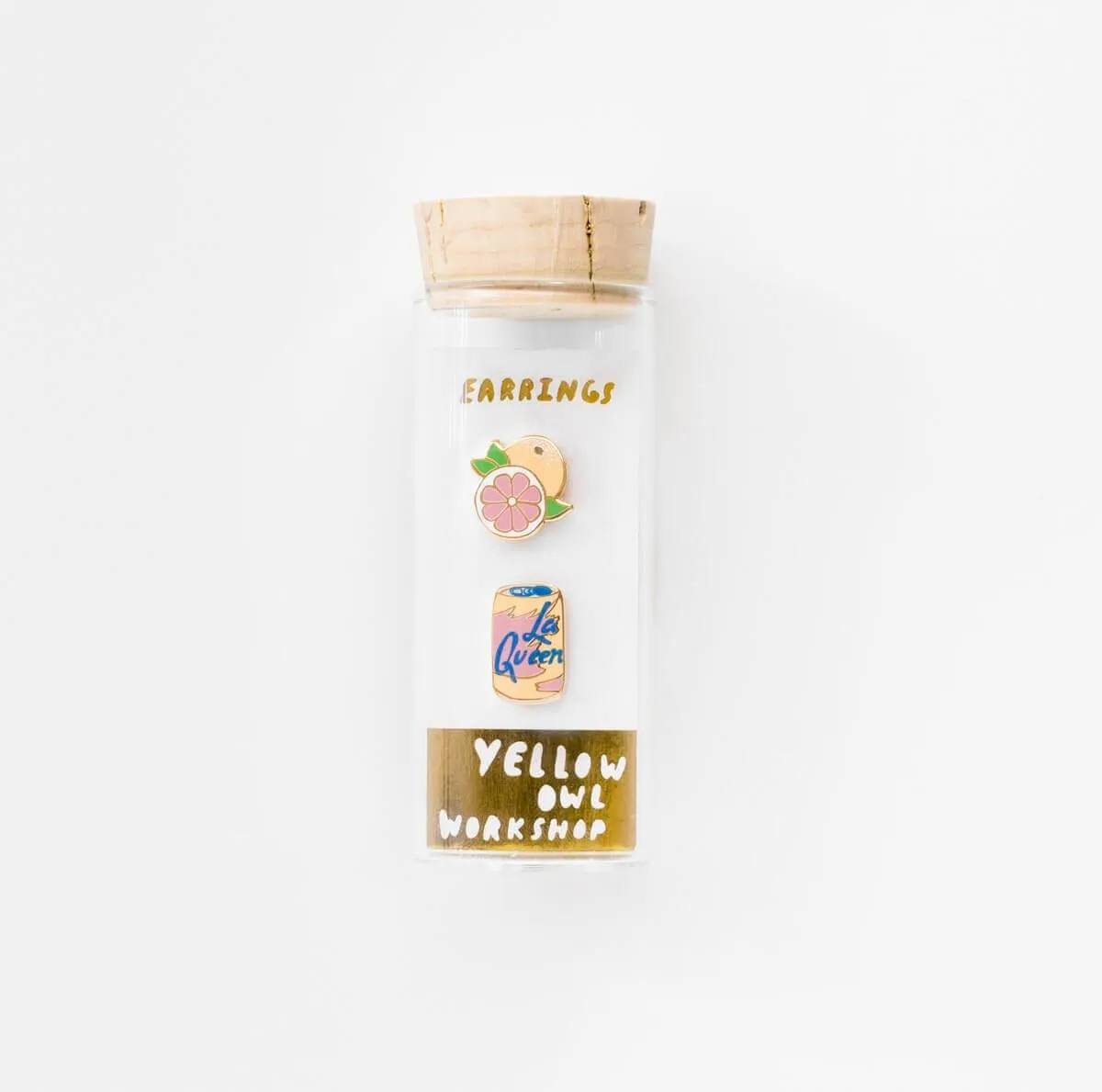 La Queen   Grapefruit Earrings