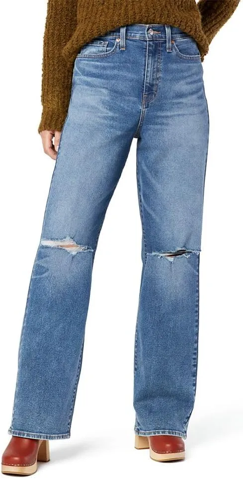 Levi Strauss Signature Gold Women's Heritage High-Rise Loose Straight (Also Available in Plus Size)