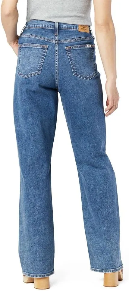 Levi Strauss Signature Gold Women's Heritage High-Rise Loose Straight (Also Available in Plus Size)