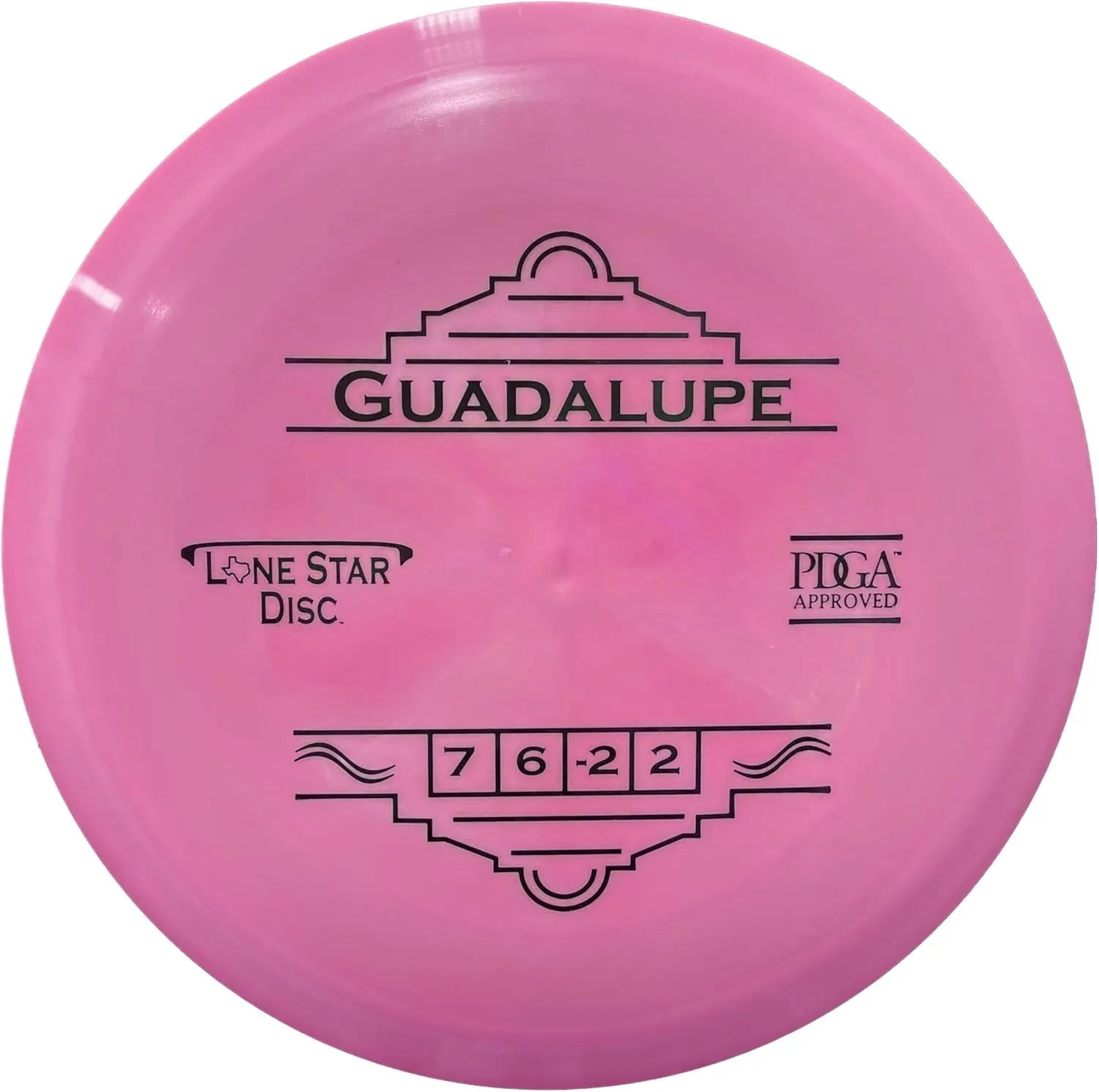 Lone Star Disc Alpha Guadalupe | Stable Disc Golf Fairway Driver | Durable & Smooth Premium Plastic | Great for Navigating Tight Fairways | Colors May Vary