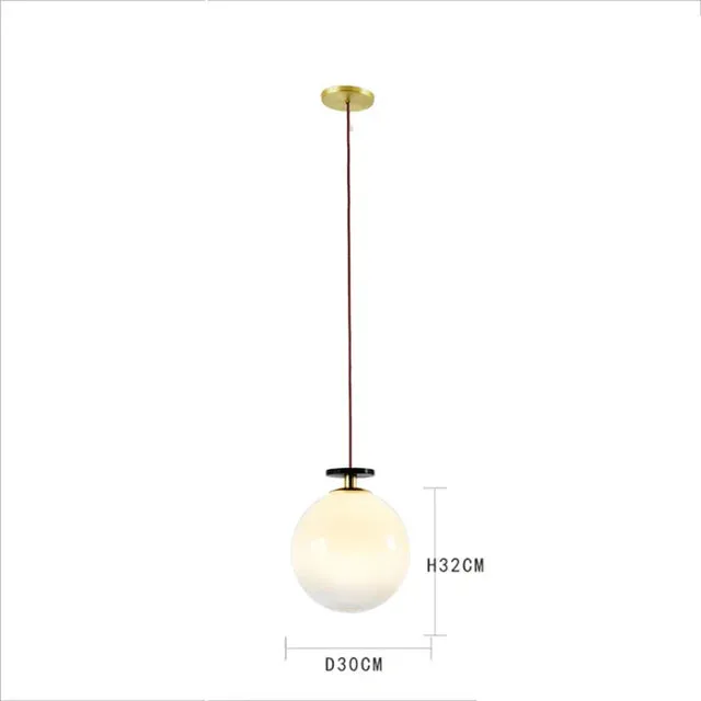 Mansion Adjustable Glass Chandelier - LED Minimalist Decorative Lamp