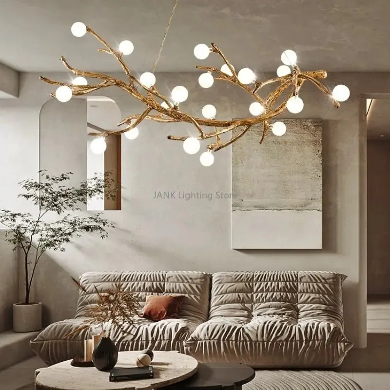 Mansion Branch Magic Bean Chandelier - LED Ceiling Lamp for Home & Restaurant
