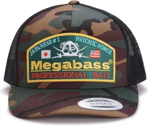 Megabass Psychic CAMO Woodland Classic Trucker HAT