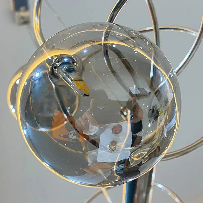 Modern Glass Pendant Chandelier by Mansion - LED Magic Bean Molecular Design