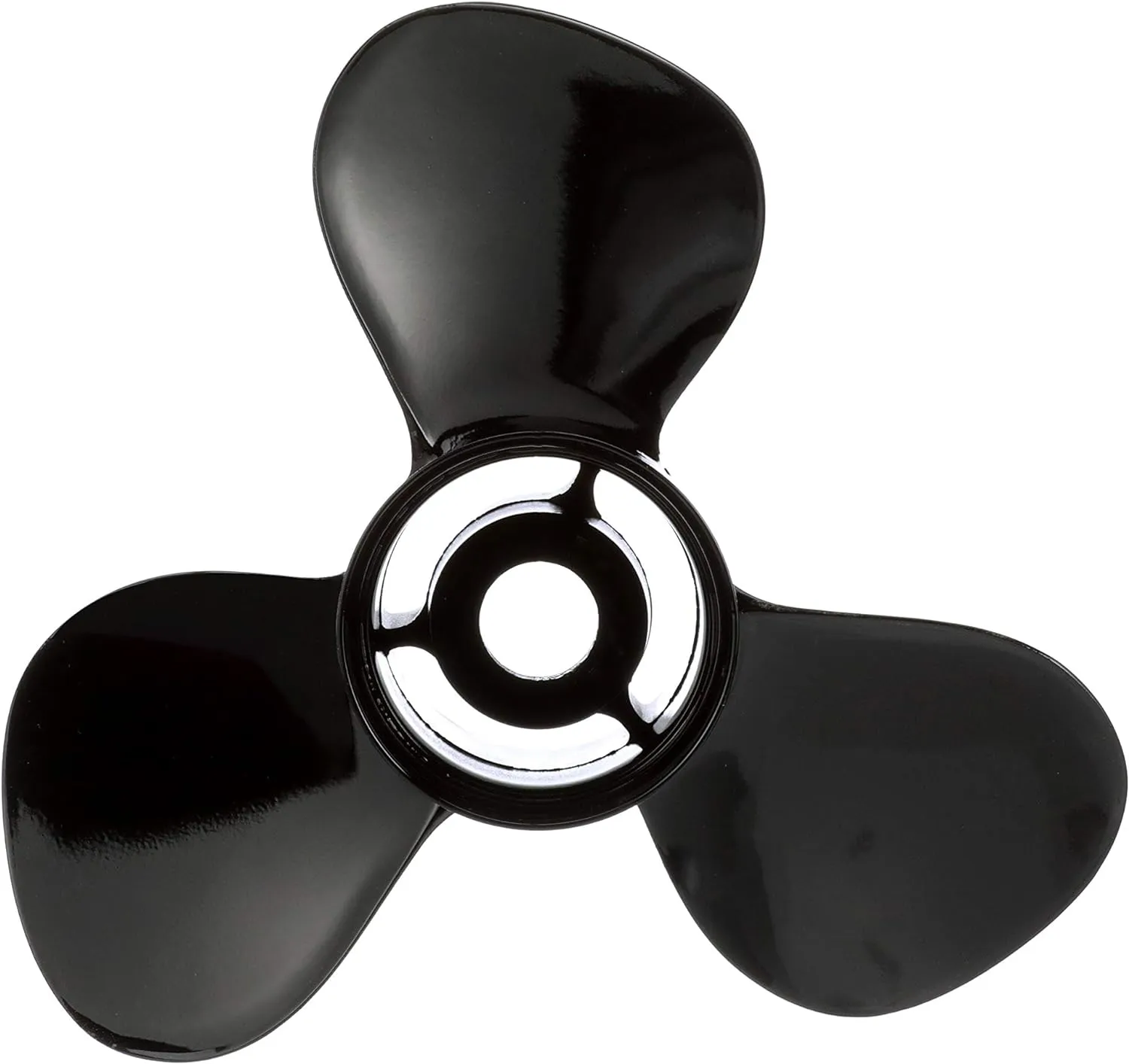 Quicksilver Black Diamond 3-Blade Aluminum Propeller - For Mercury and MerCruiser Engines