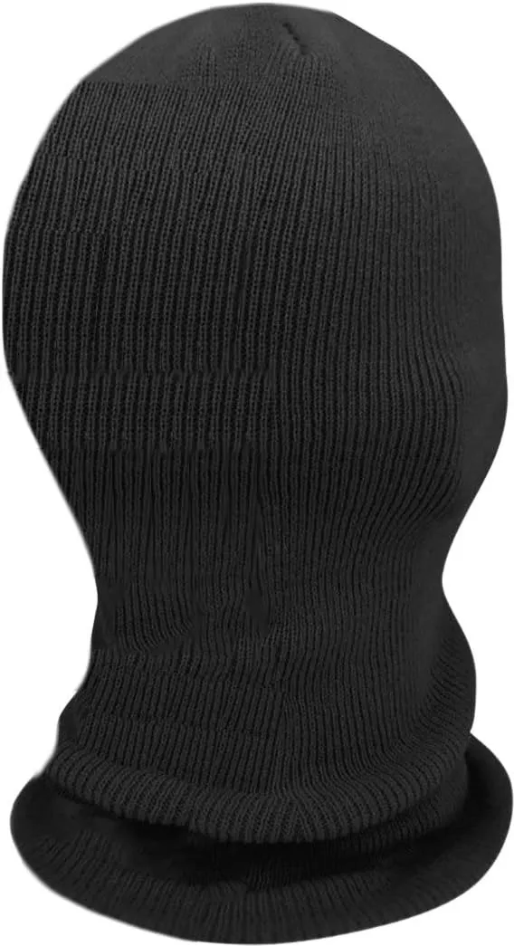 Safety Reflective Balaclava Mask with Adjustable Zipper Hat Skull Cap