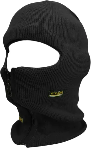 Safety Reflective Balaclava Mask with Adjustable Zipper Hat Skull Cap
