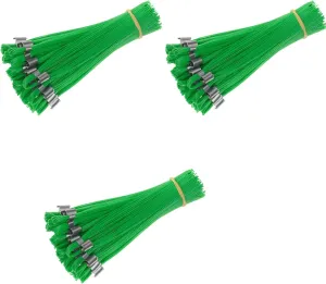 Stake Chaser Ground Marking Whiskers Green 6 Inch 75-Count for Survey, Landscape Design, Construction Markers, Property Line Markers, Trail Markers