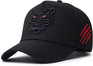 Tiger Hat Trucker Snapback Animal Cap Dad Hats Cool Hip Hop Sports Fan Baseball Cap Embroidered Tennis Caps for Men Women