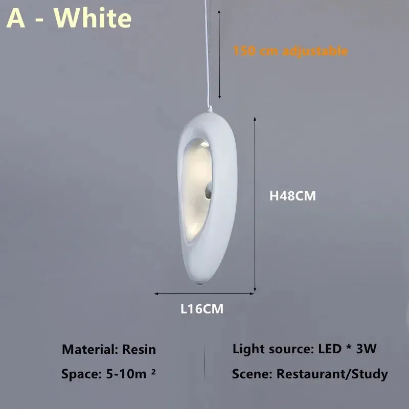 Wabi Sabi Chandelier Art Light for Mansion Dining Room
